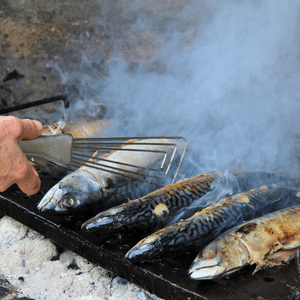 como preparar peixe na churrasqueira